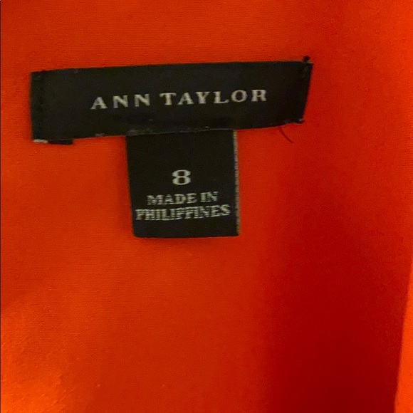 Ann Taylor Orange Summer Dress - Picture 5 of 5